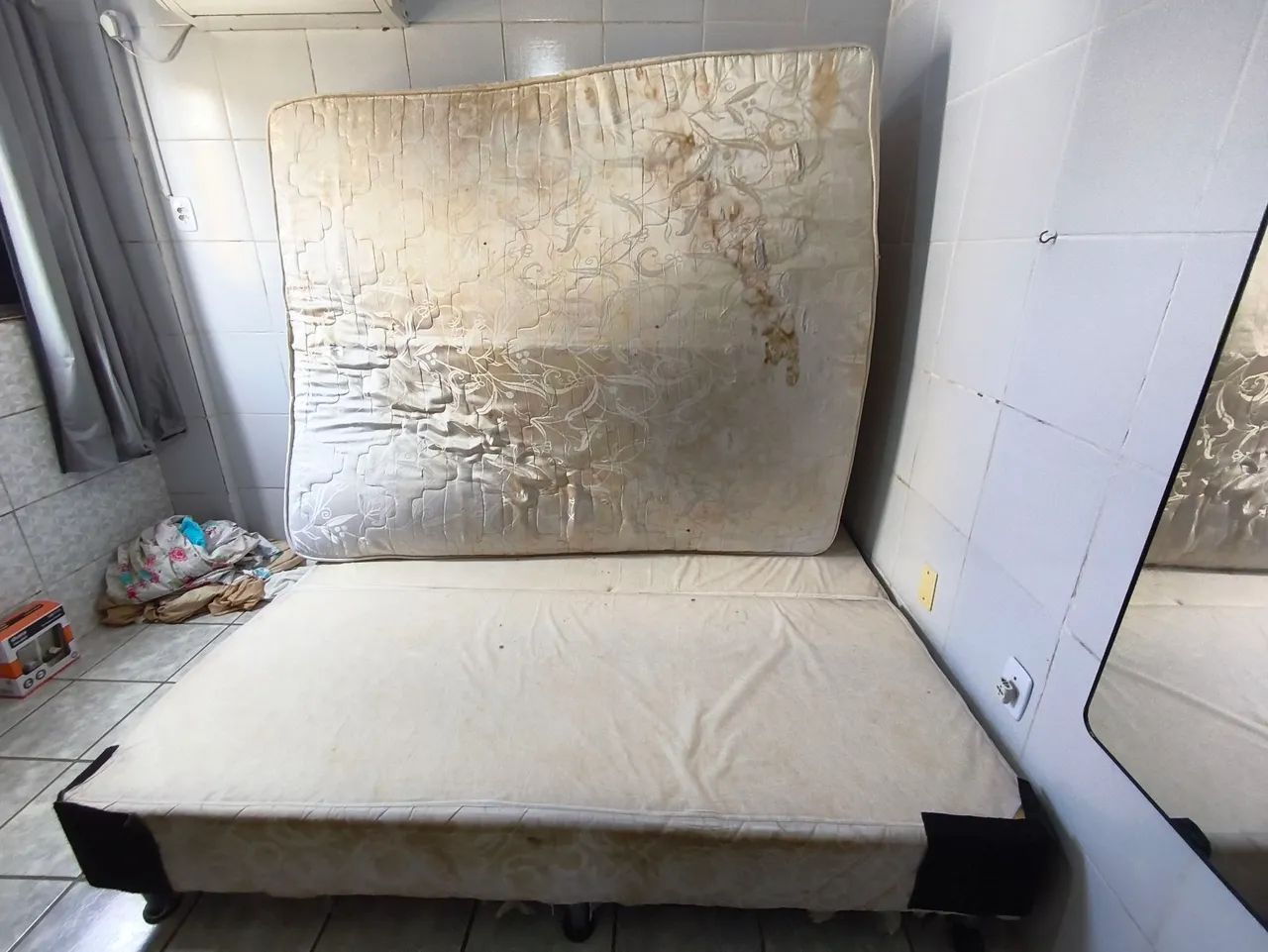 Cama Queen - doação.  - Foto 5