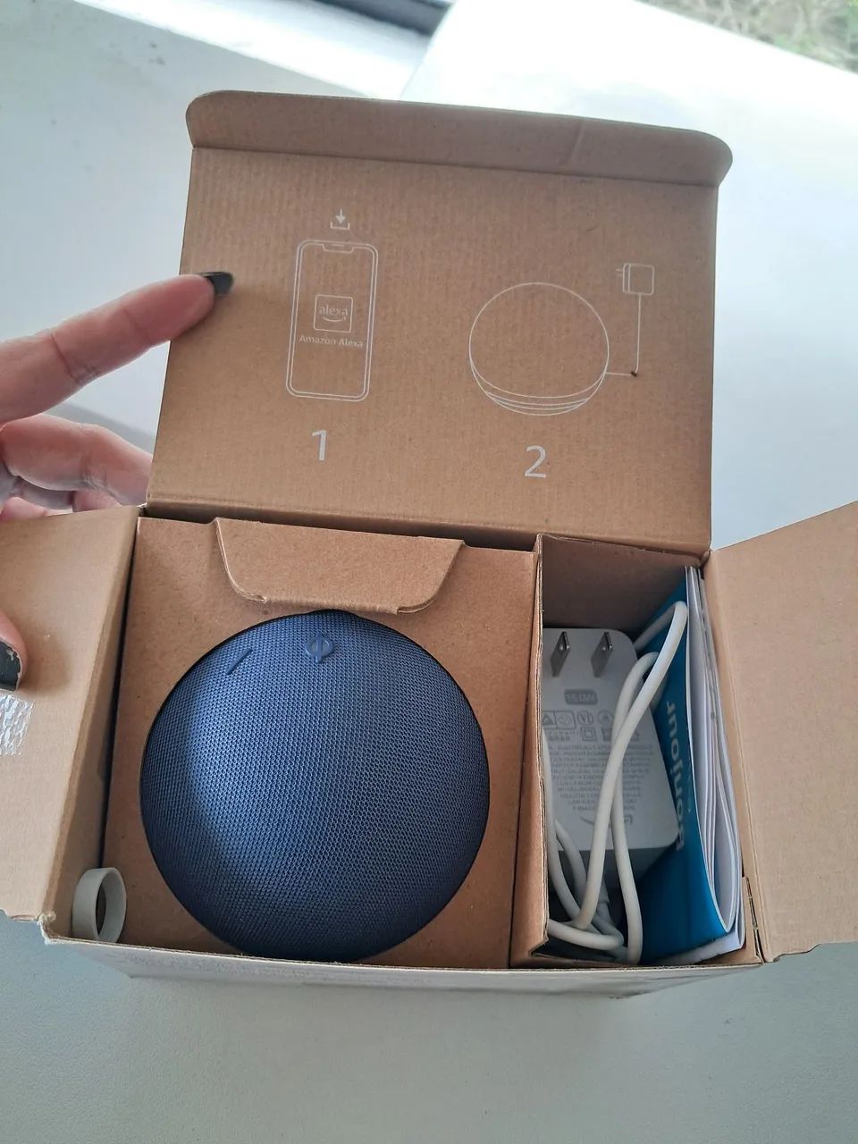 Alexa Amazon Echo, nunca foi usado  - Foto 3