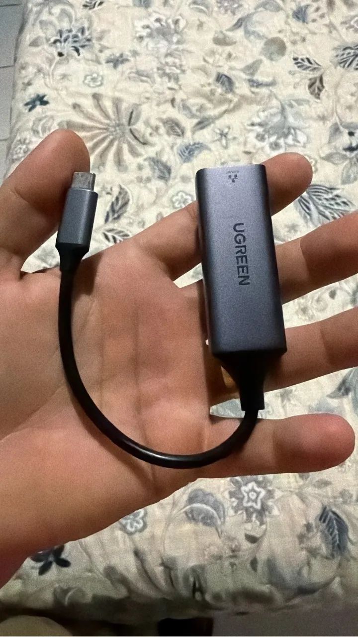Fone, teclado, mouse, mic e adaptador de rede - Foto 2
