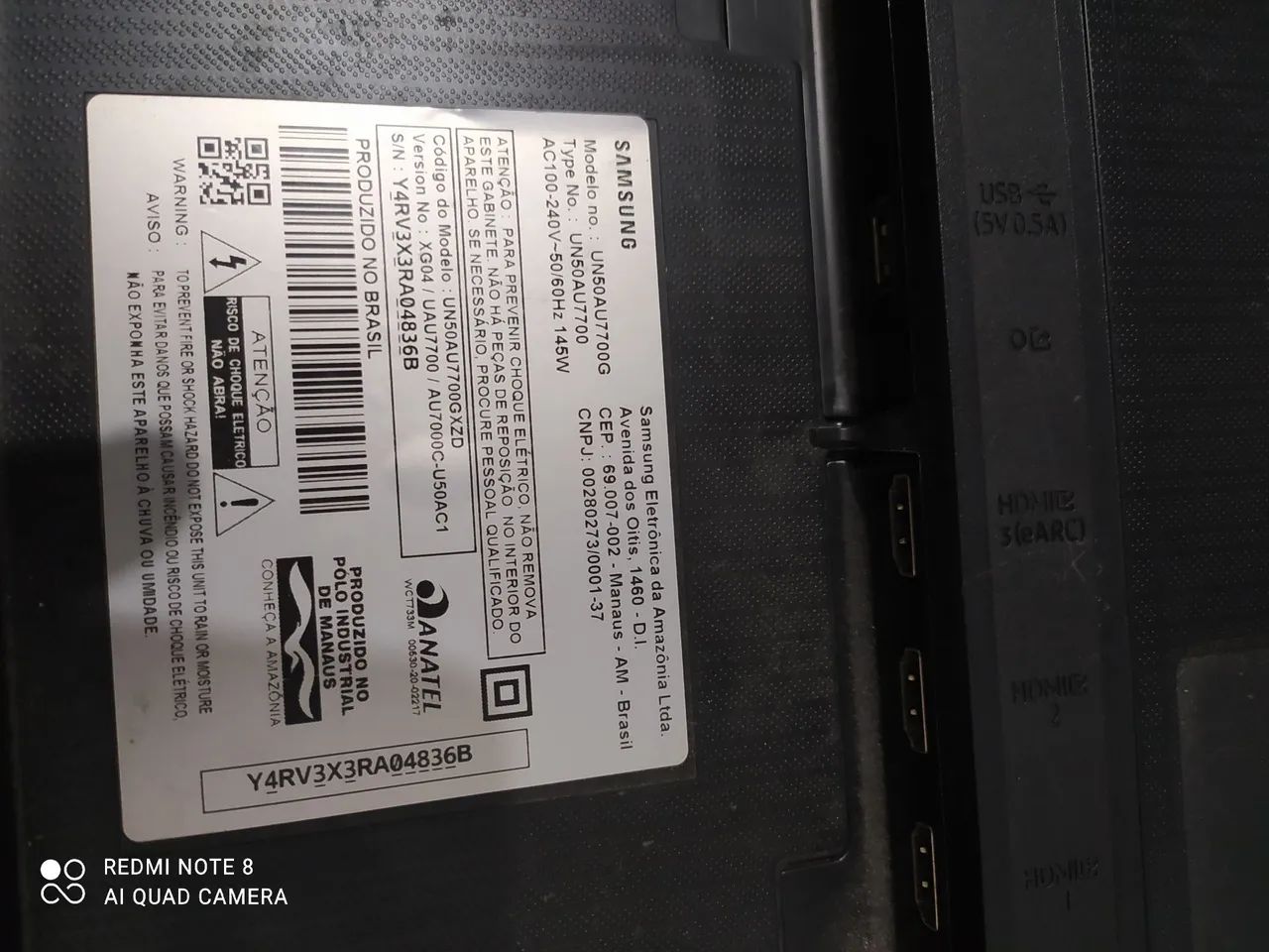 Tv Samsung 50 polegadas  - Foto 3