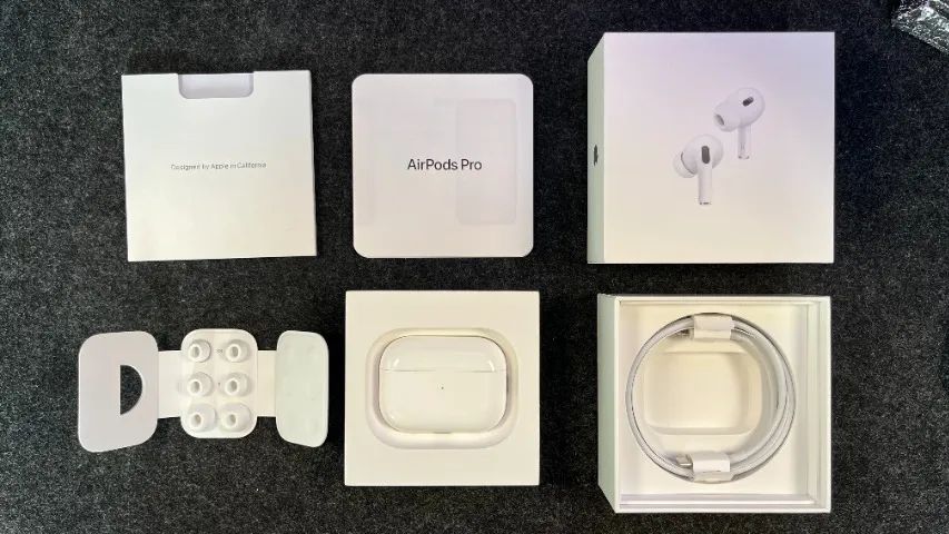 AirPods Pro de 2ª Gen com estojo de recarga MagSafe, original e