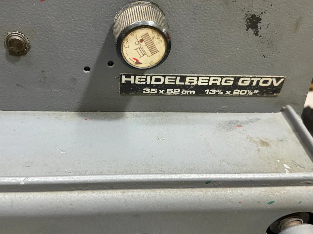 Heidelberg Gto 52 - 4 cores aquacell zerada  - Foto 2