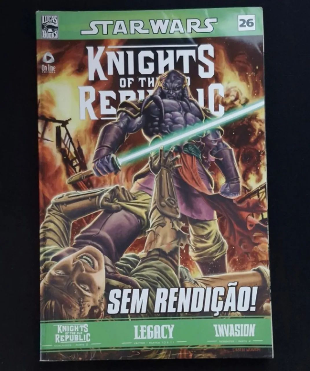 HQ Star Wars Nº 26 - Knights of the Old Republic e Invasion