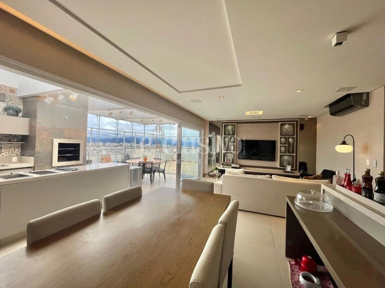 Cobertura Linear 3 dormitórios com Vista Mar - Foto 5