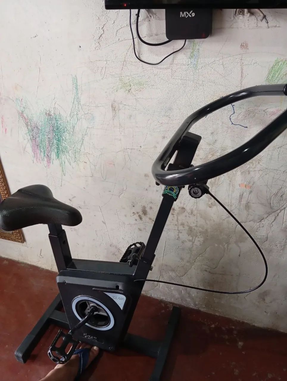 Bicicleta ergométrica semi nova