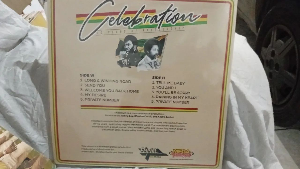 Tenha na sua coleção lp winston curtis e honey boy 
