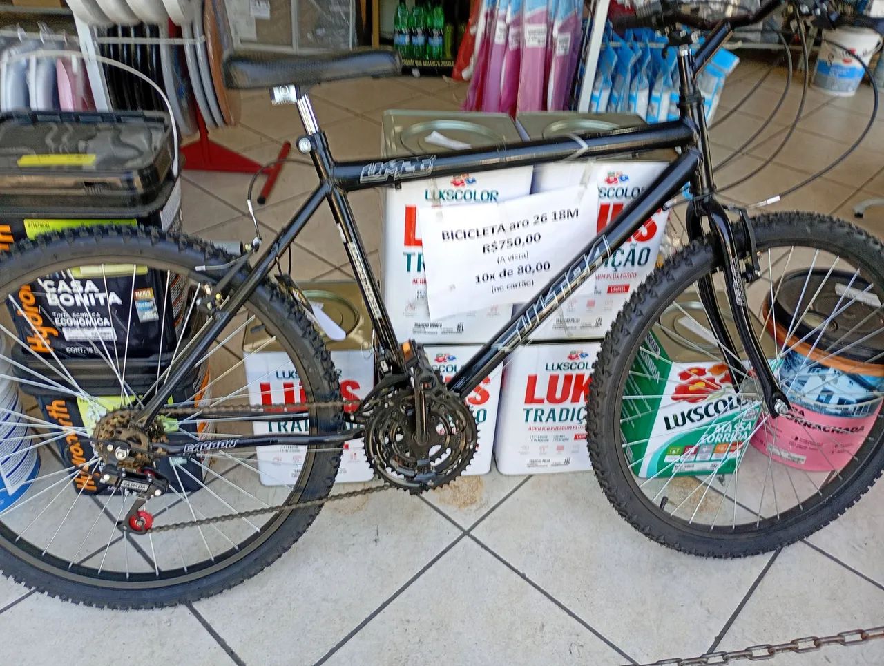 Bicicleta nova 