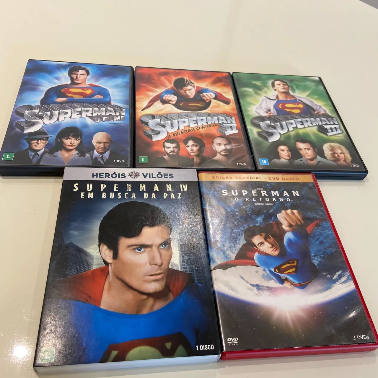 Coleção Superman DVD 5 filmes - Foto 2