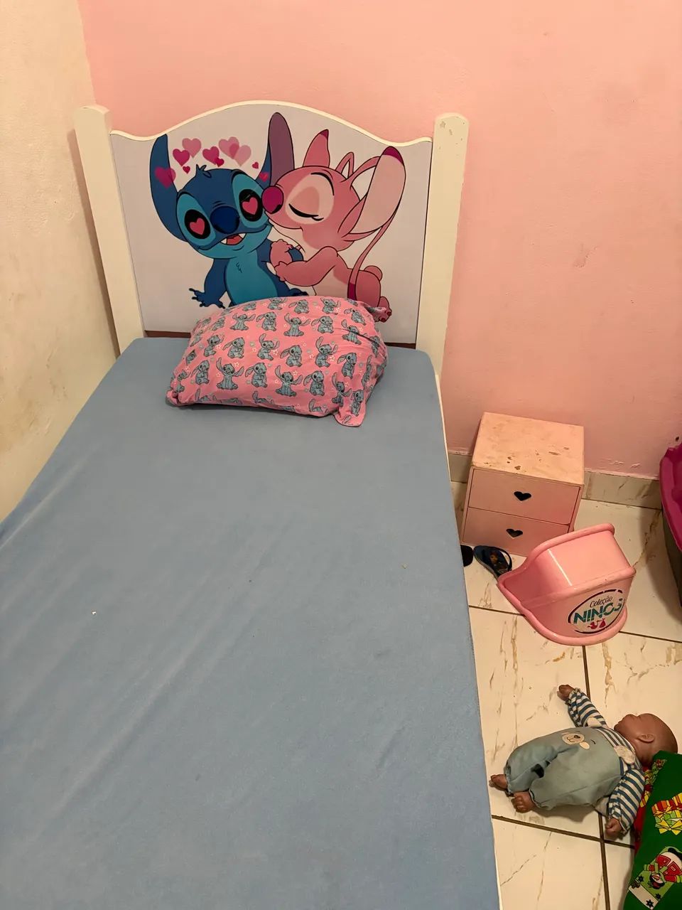 Cama infantil stitch 100% MDF - Foto 3