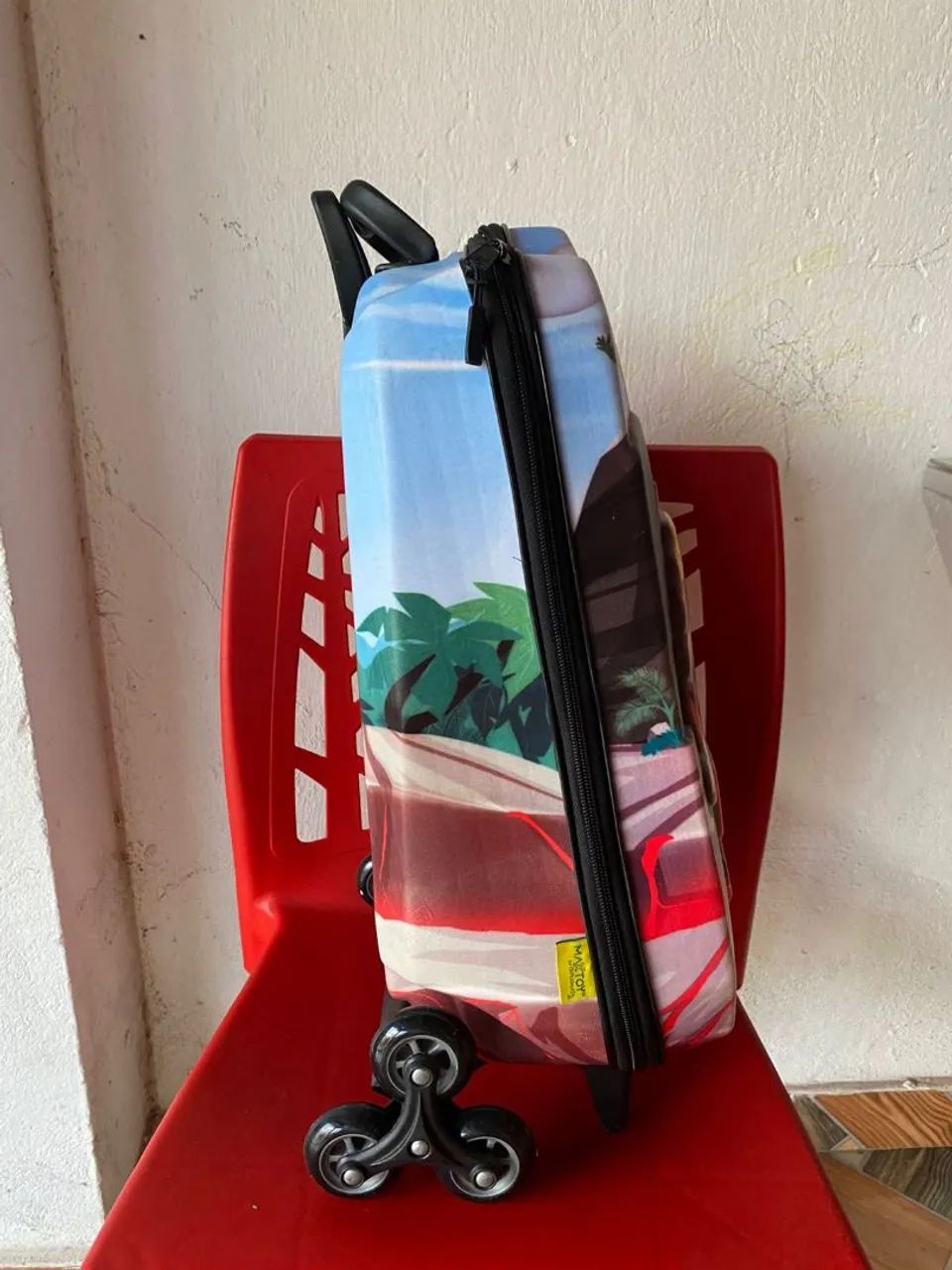 Mochila infantil de rodinha patrulha canina - Foto 4