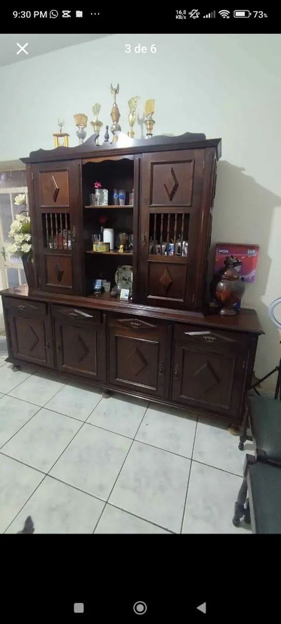 Conjunto de móveis Antigo 