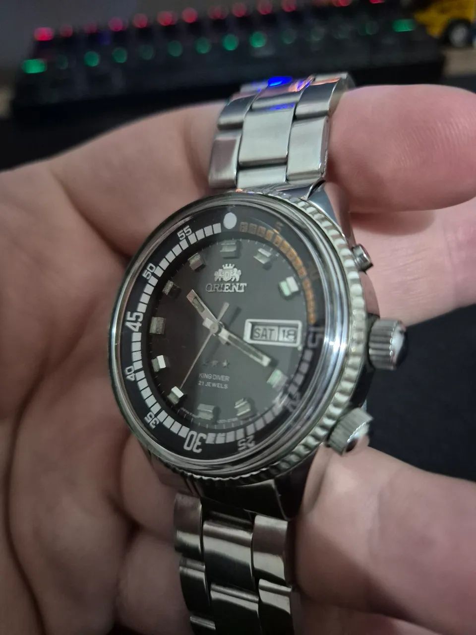 orient king diver vintage automático - Foto 2