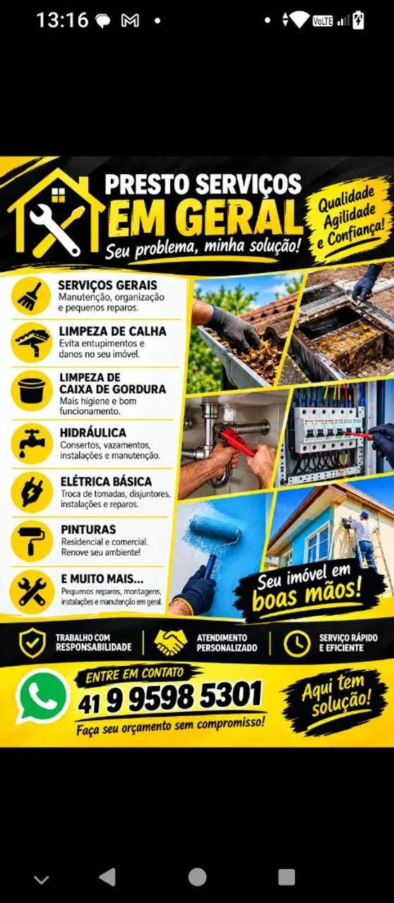 Serviços gerais 