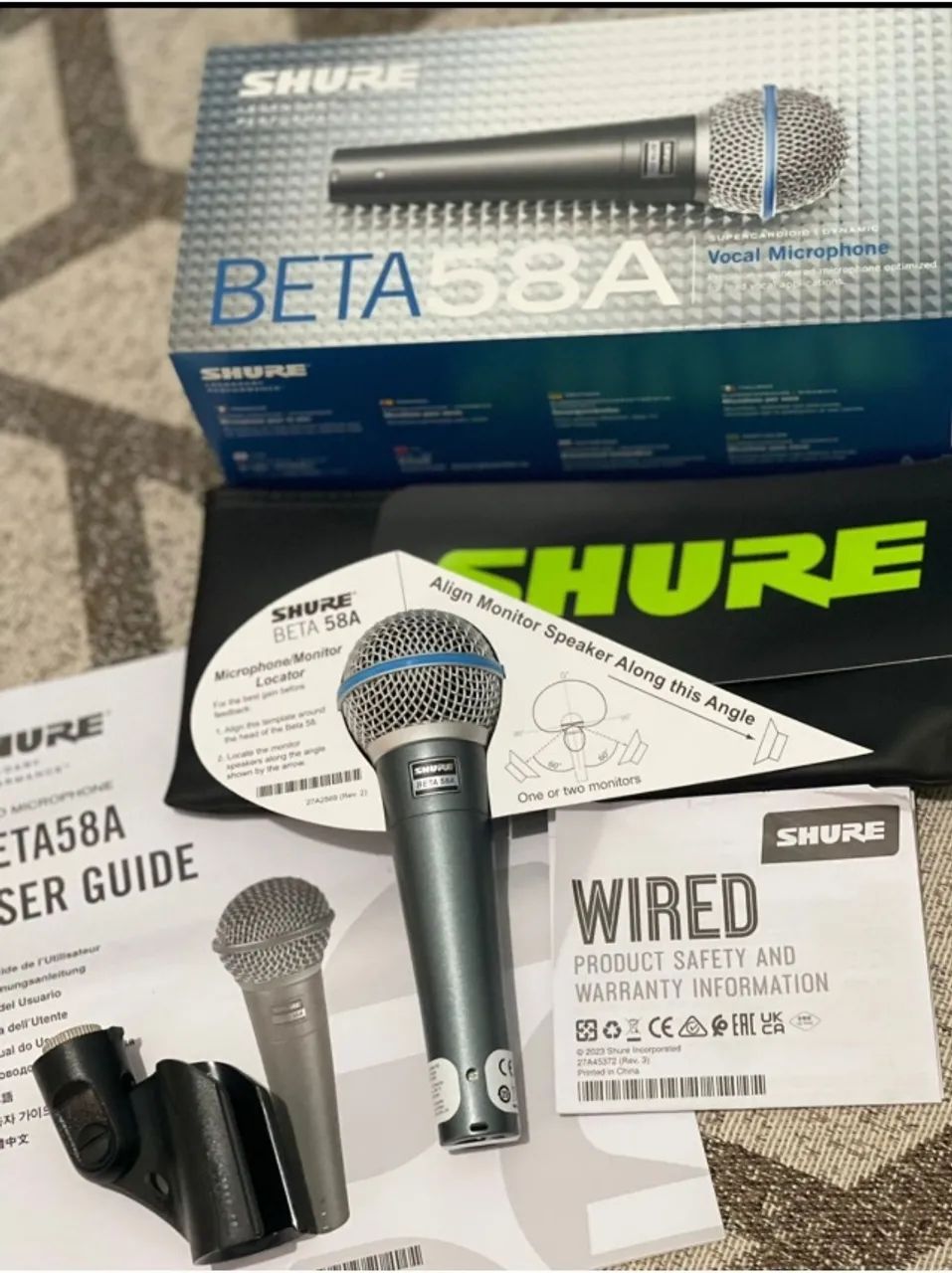 Shure beta 58A 