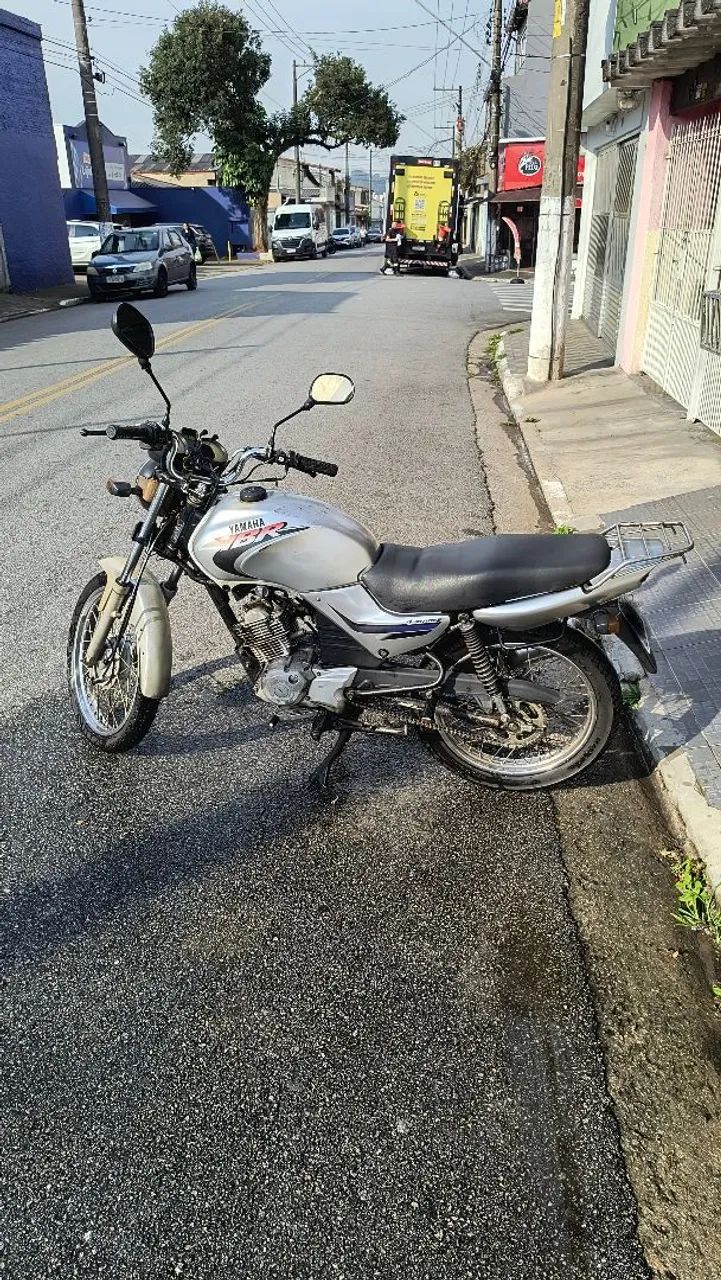 Moto YBR 125 E Prata - Foto 4