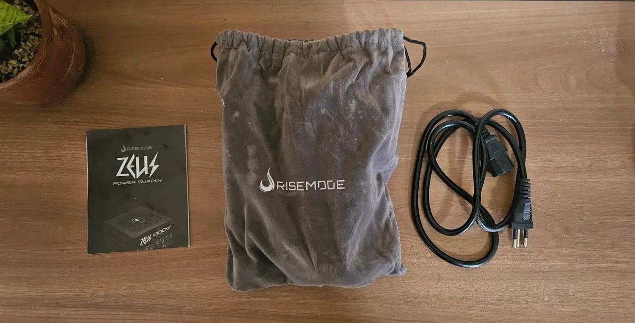 FONTE MODULAR RISE MODE ZEUS 650W BRONZE - Foto 3