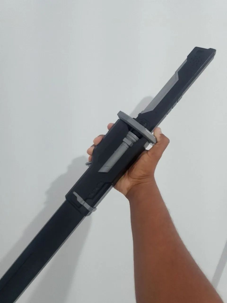 Espada de brinquedo led que sai faísca 