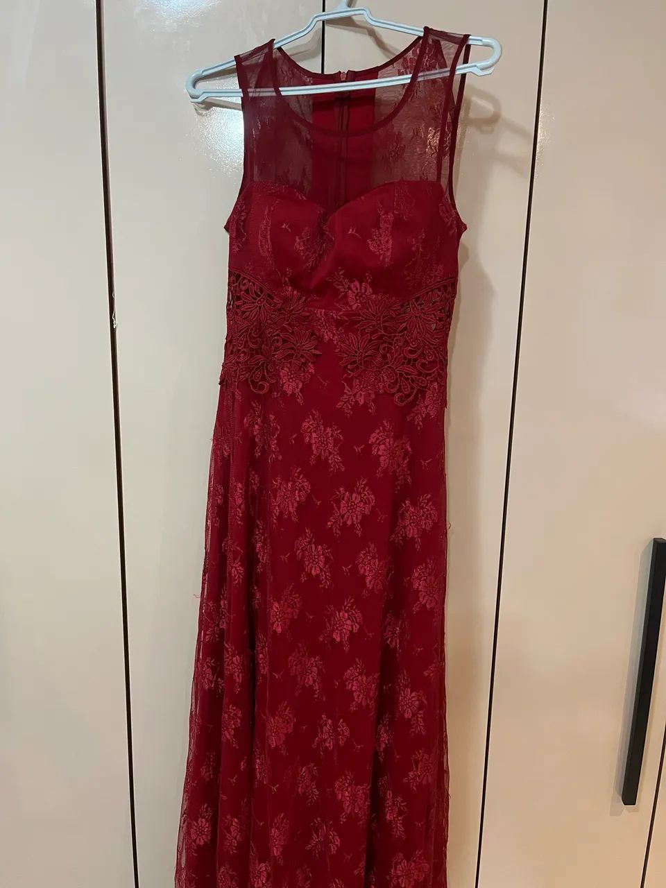Vestido com chale