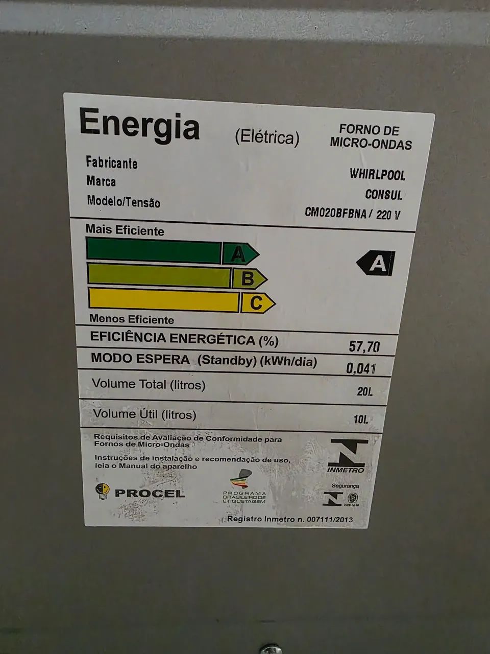 Microondas Consul 20l  - Foto 3