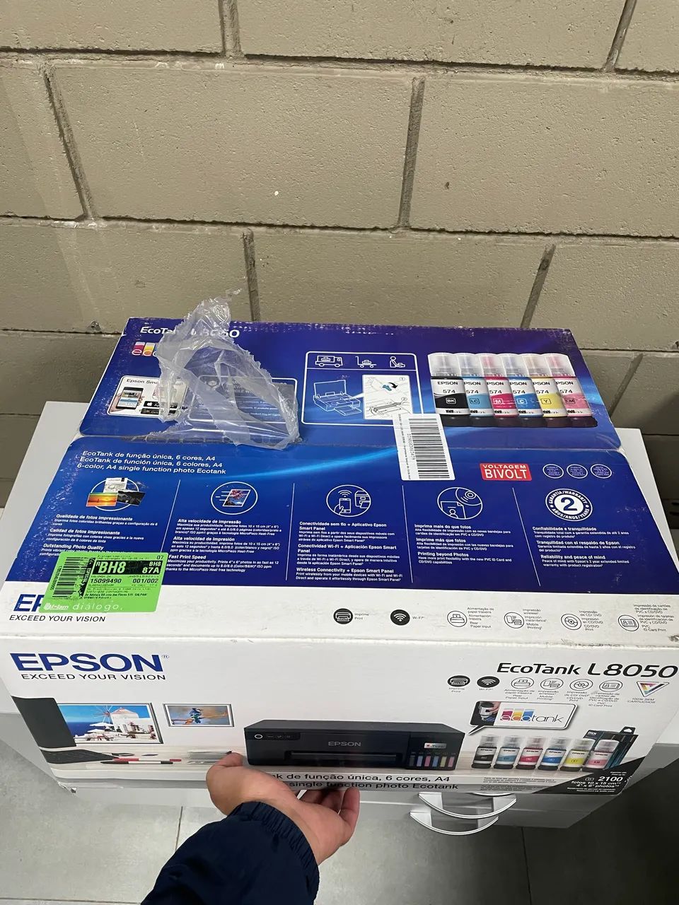 Impressora Epson EcoTank L8050 - Foto 4