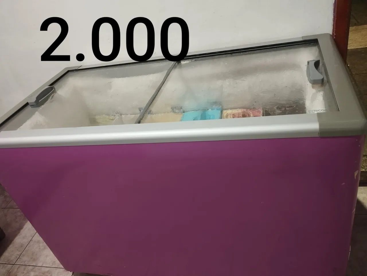 Freezer expositor horizontal 