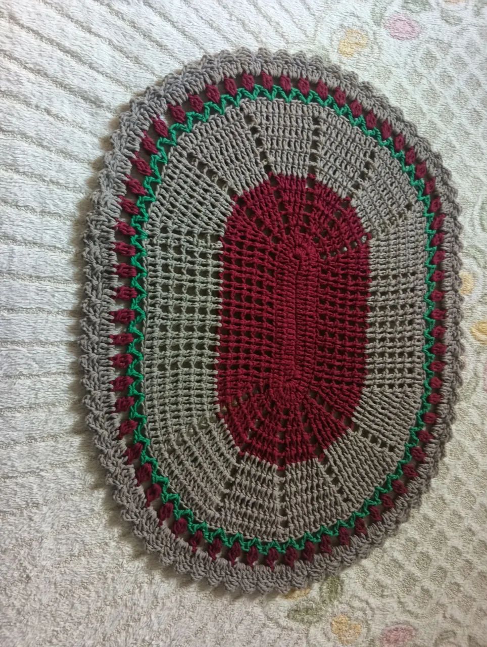 Forro de mesa tricor  - Foto 4