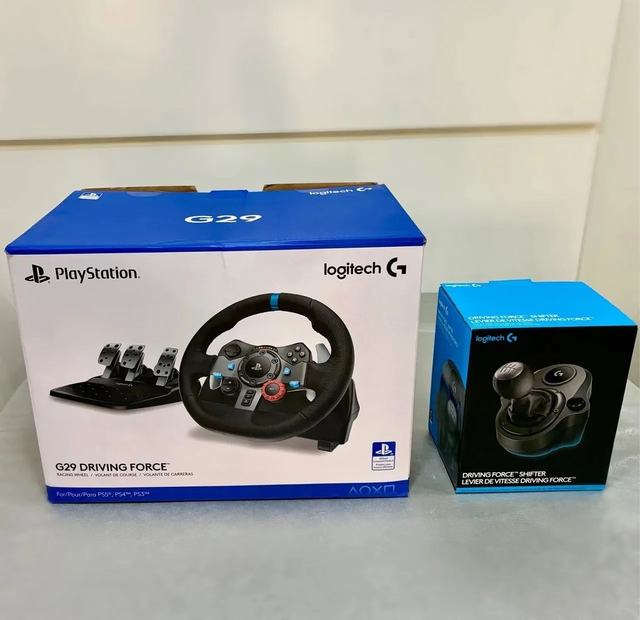 KIT Volante G29 + câmbio Logitech - ORIGINAL E COMPLETO - Foto 2