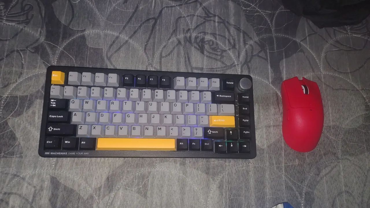 Teclado e mouse gamer original 