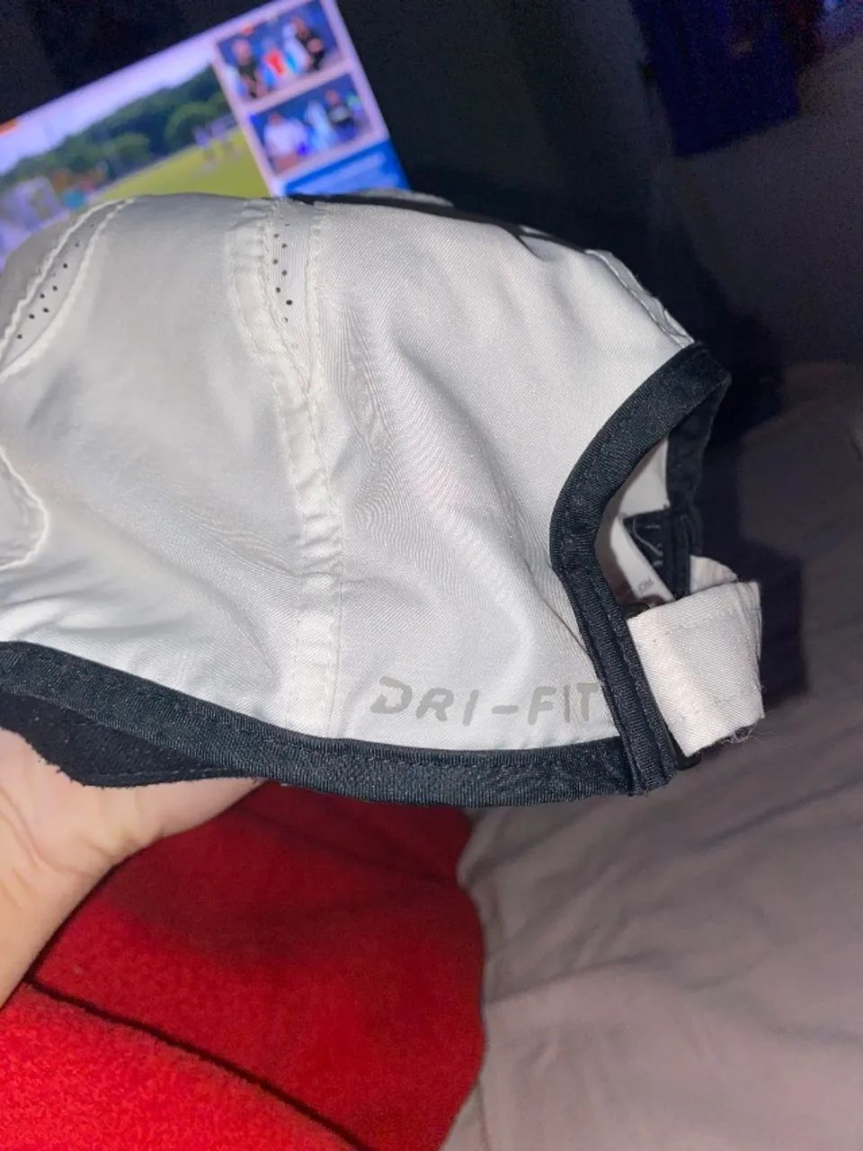 boné nike dri fit branco - Foto 3