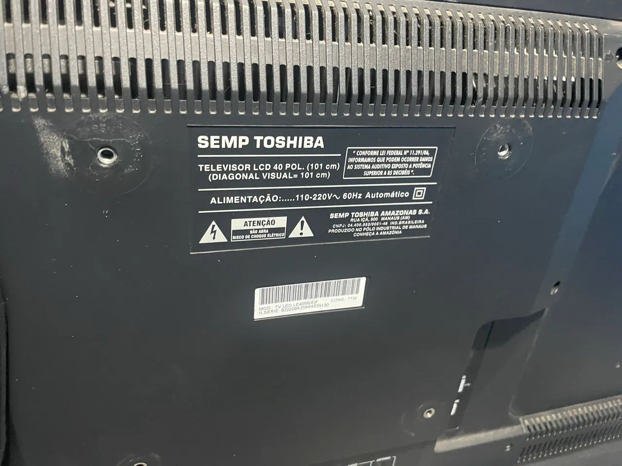 3 TVs LED - aproveitamento de tela e peças  - Foto 4