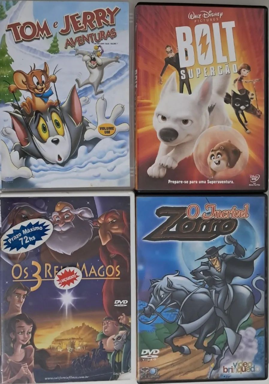 Lote com 15 DVDs Originais Desenho Infantil - Foto 3