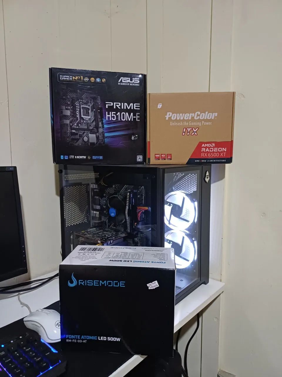 Pc Gamer Completo RX6500XT - Foto 5