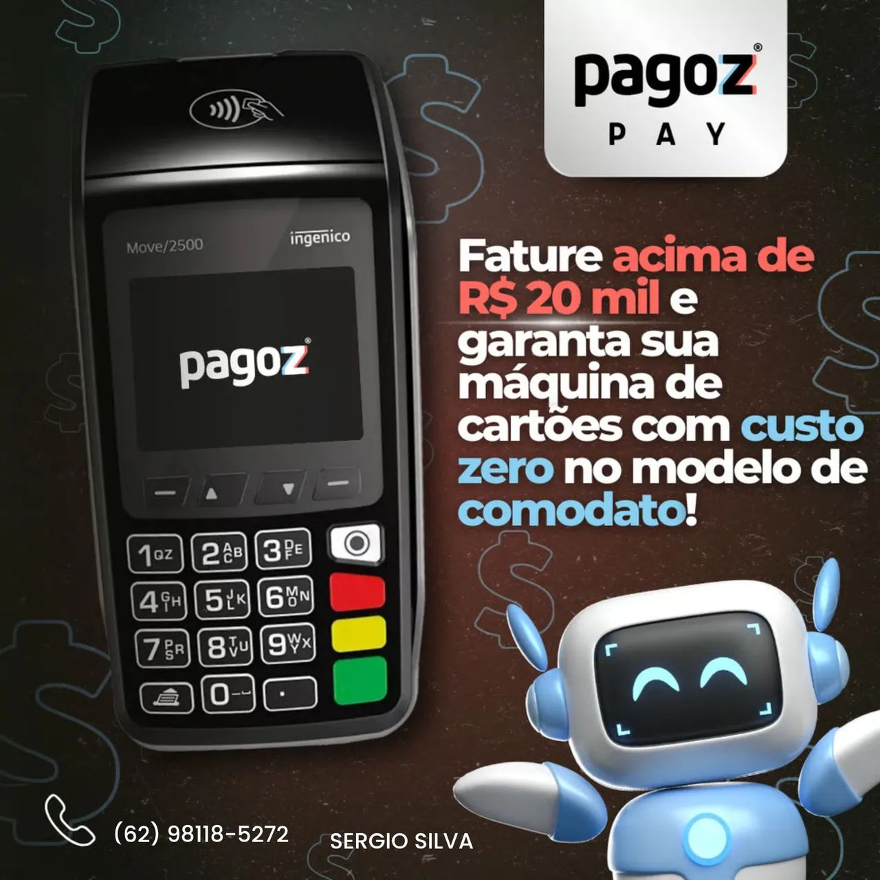 Máquina de cartão  - Foto 2