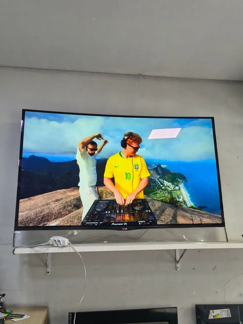 Smart TV LG OLED tela curva 55 polegadas