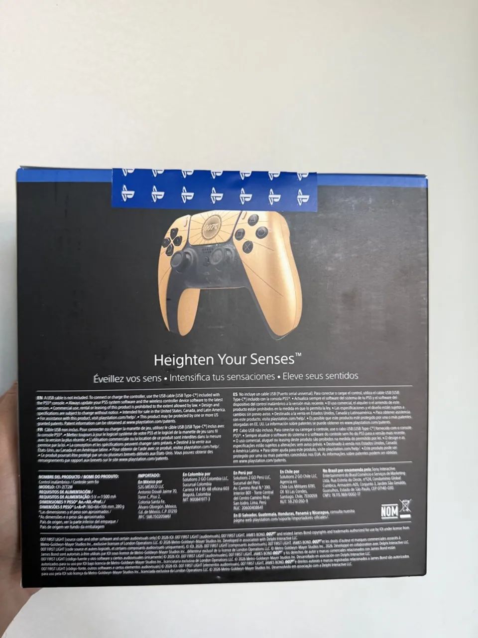 Controle DualSense PS5 - Edição Limitada 007 First Light - Foto 3