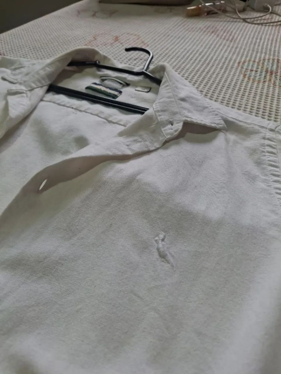Camisa Linho Reserva Off-White  - Foto 3