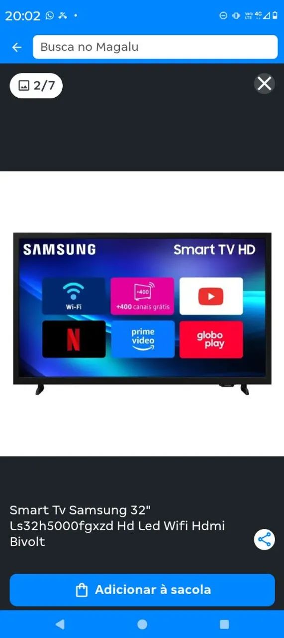 Tv smart Samsung 32  - Foto 3