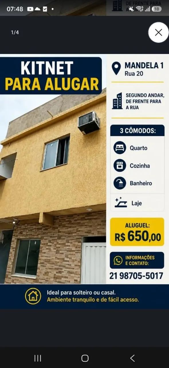 KITNET E LOJA NO MANDELA! - Foto 2