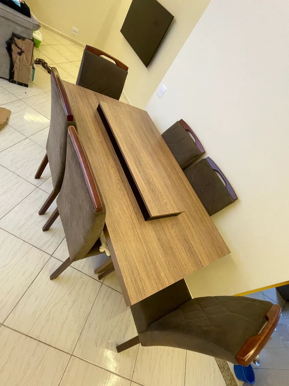 Mesa 6 Lugares Madeira - Foto 5