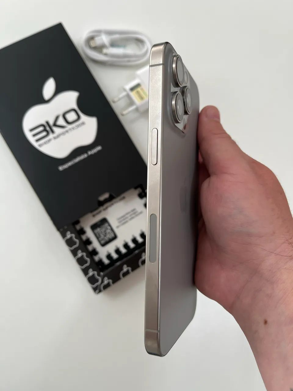iPhone 15 Pro Max 512Gb Natural impecável / 90 Dias Garantia