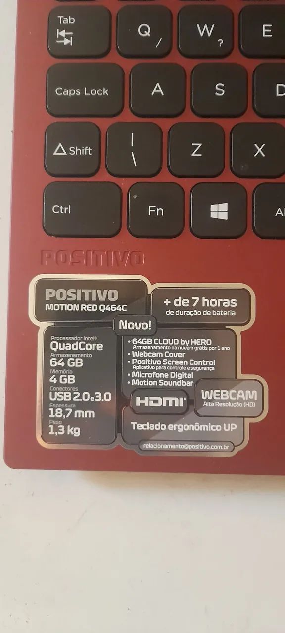 Notebook Positivo Motion (Em perfeito estado) - Foto 2