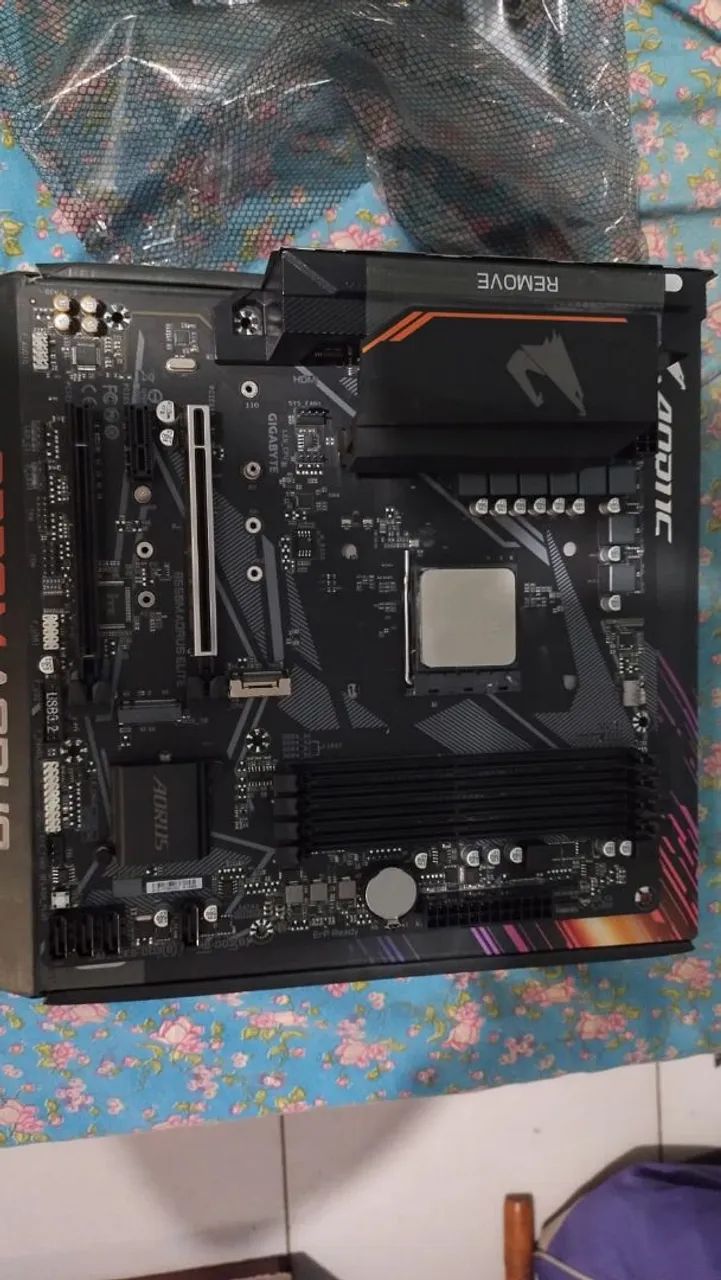 Placa mãe am4 Aurus elite B550  - Foto 3