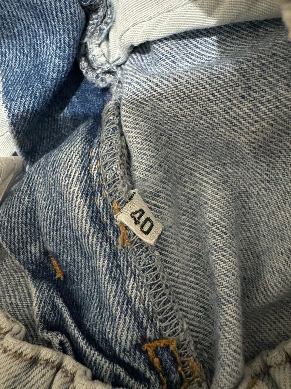 Calça Jeans Cargo Azul Clara Tam 40 Renner - Foto 2