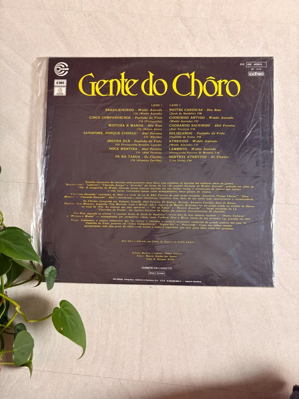 Disco de Vinil Gente do Choro Lp - Foto 4