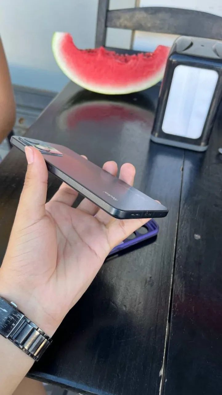 REDMI NOTE 12 128g impecável. Todo original, só pegar e usar. Com capinha nova!! - Foto 4