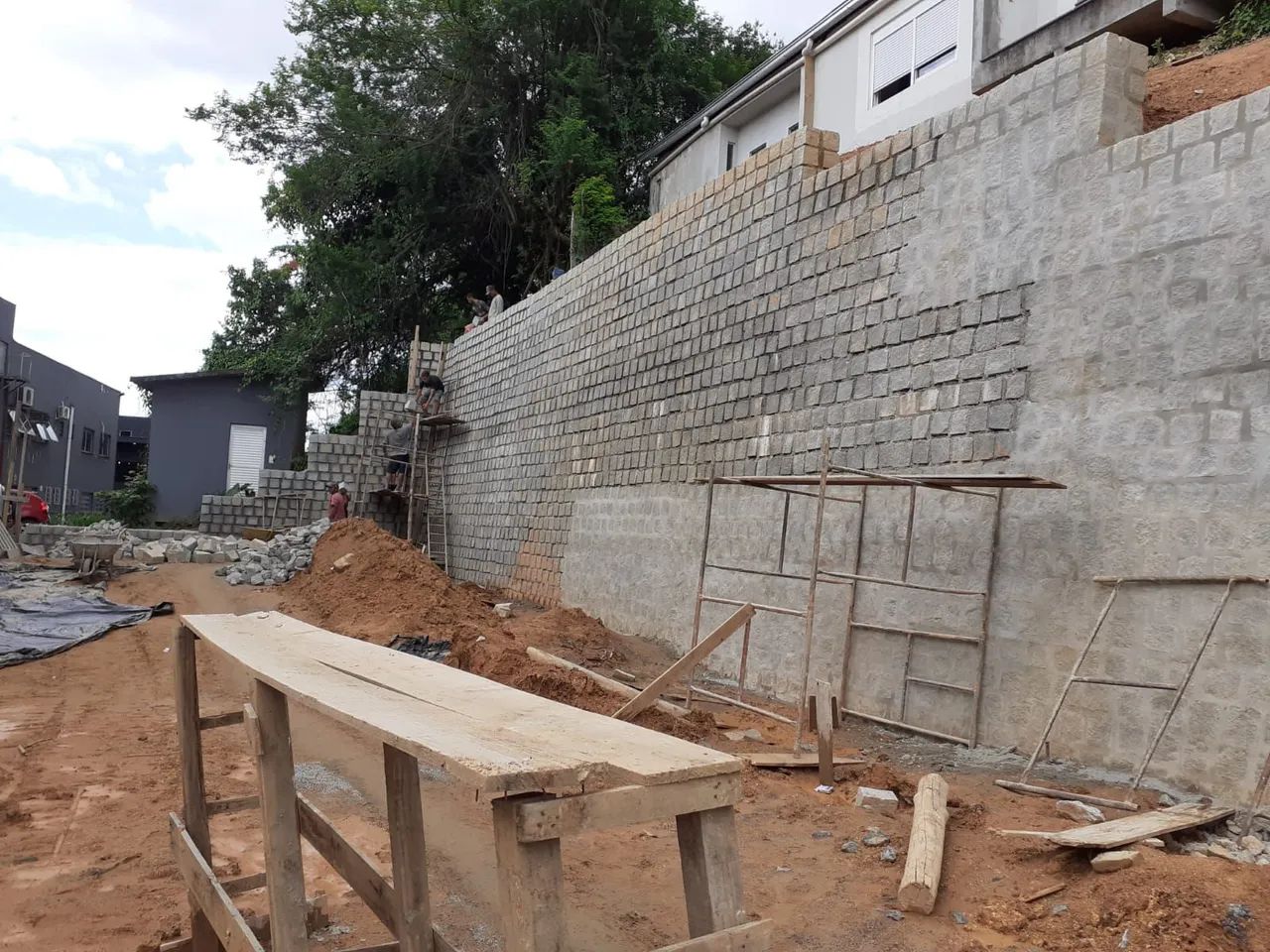 MURO DE CONTENÇÃO DE ARRIMO - Foto 3