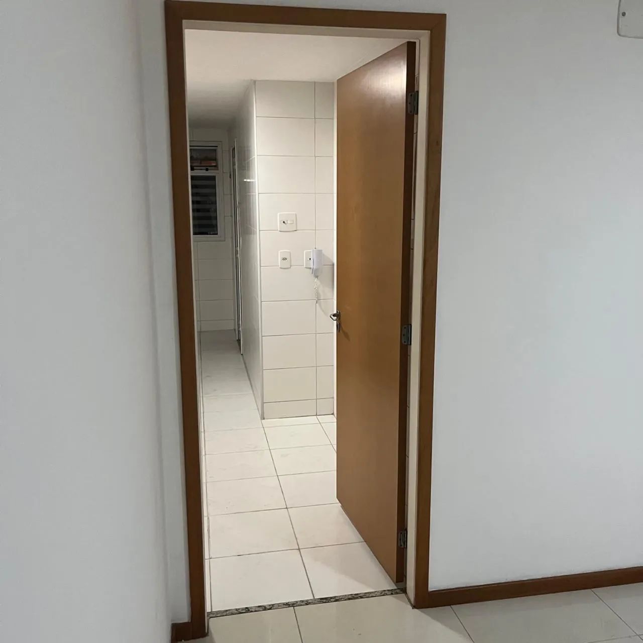 Porta MDF 80 cm louro freijó  - Foto 2