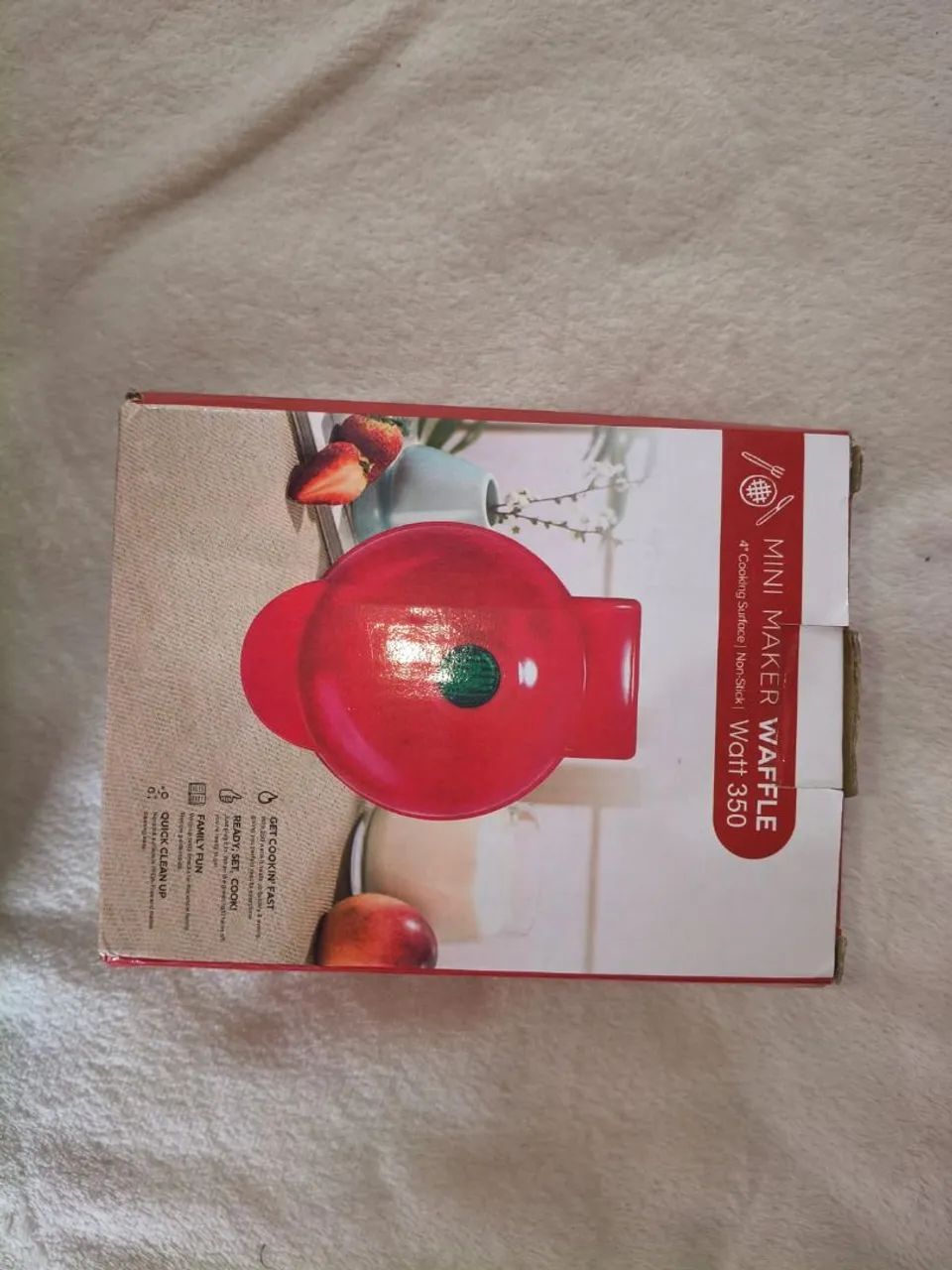 MINI MÁQUINA DE WAFFLES ? 350W - Foto 2