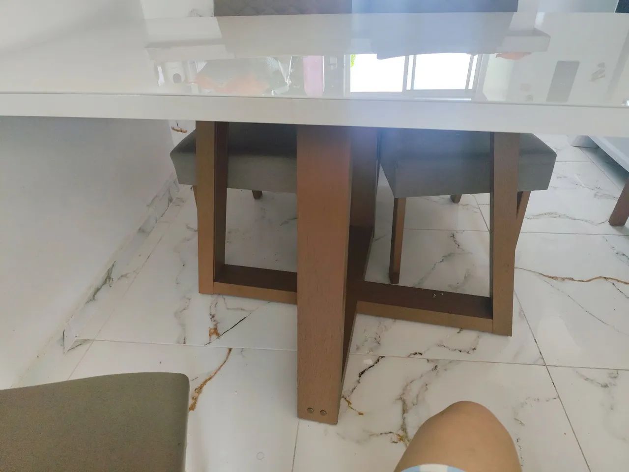Mesa moderna,semi Nova.  - Foto 2