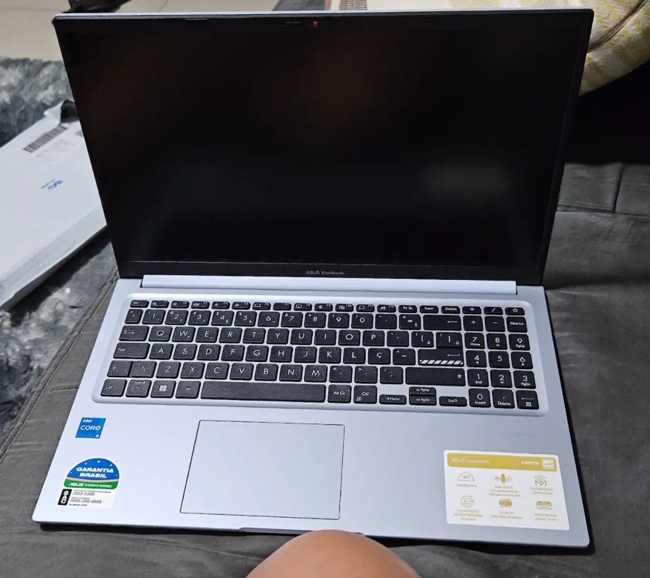 Notebook ASUS CORE I5 4 GB 256 GB KEEP OS PRATA METALICO  - Foto 4
